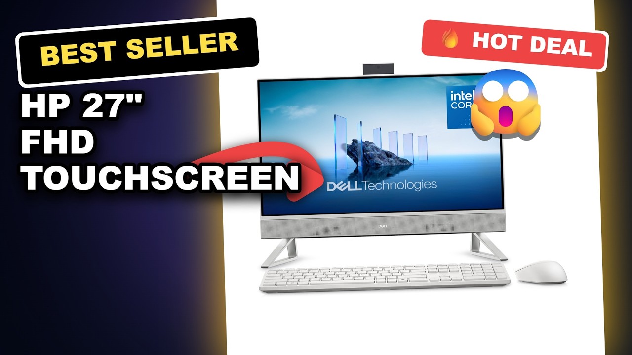 HP 27" FHD Touchscreen All-in-One PC Tested: Is It Actually Worth It?