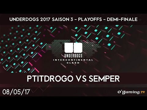 PtitDrogo vs Semper - Underdogs 2017 Saison 3 - Playoffs - Grande Finale - Starcraft 2