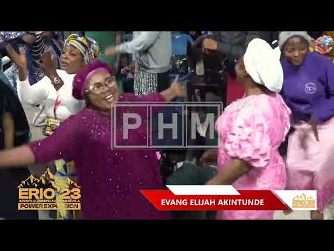 Watch Elijah Akintunde praise Olorun Babalola at Erio'23.