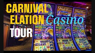 Carnival Elation Cruise Ship Casino Tour