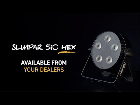 Algam Lighting SLIMPAR-510-HEX