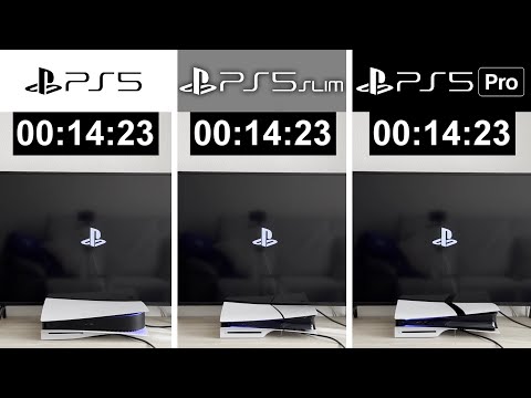 PS5 Pro vs PS5 Slim vs PS5 Fat - Loading Times