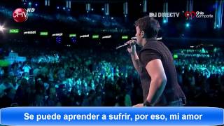 Luis Fonsi /Respira /Festival de Viña 2012 /Con letra [HD]