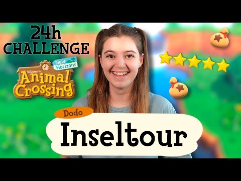 24h Challenge INSELTOUR ⭐️  | Animal Crossing New Horizons Challenge