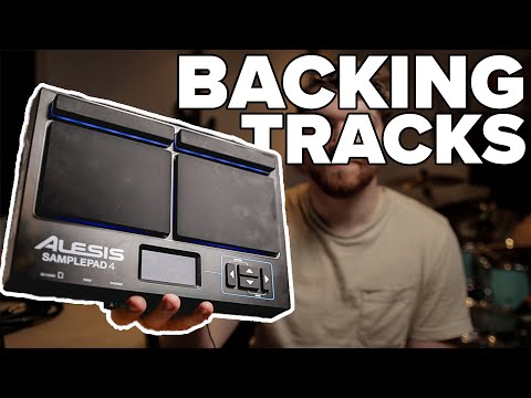 Import Backing Tracks to the Alesis Sample Pad 4
