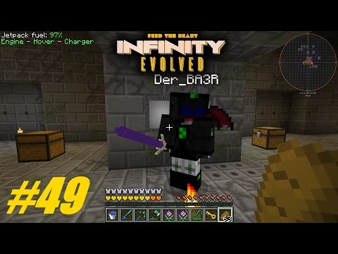 Dungeon Tour feat. Der_BA3R 🗡😱 || FTB Infinity Evolved #49