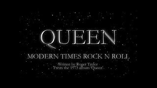 Queen - Modern Times Rock n Roll (Official Lyric Video)