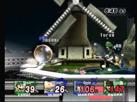Brawl - WGF 2012 Doubles - Tearbear & Havok (Green) vs Rich Brown & mikeHAZE (Blue, Red) GF