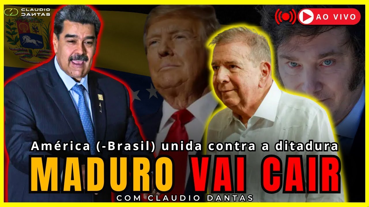 EUA e aliados FECHAM CERCO à posse de DITADOR VENEZUELANO