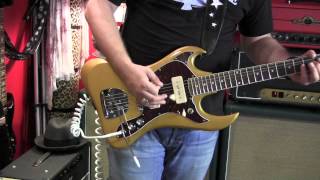 Video thumbnail for Pure Salem Guitars CLASSIC CREEP electric guitar demo with Marshall amplifier by gearmanndude