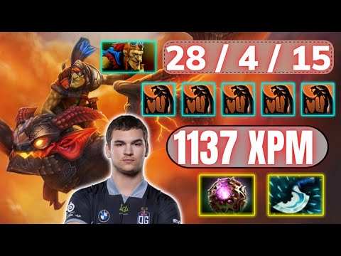 🔥 BZM Batrider Insane 28 KILLS !! 🔥 1137 XPM Insane BATRIDER Highlights 7.32c - Dota 2
