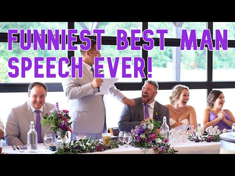 Funny Best Man Speech Wedding Toast (MUST WATCH!)