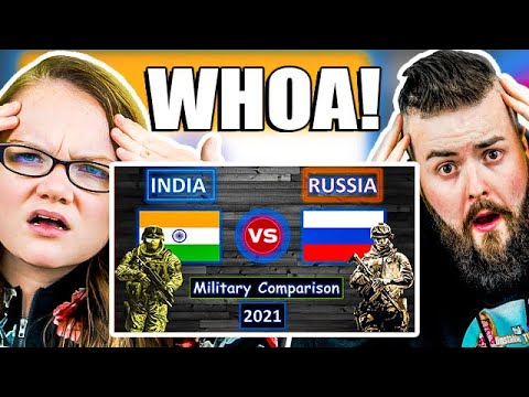 Irish Couple reacts to India vs Russia military power comparison 2021