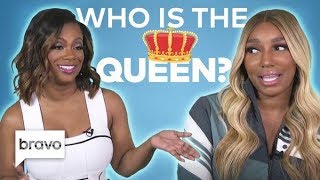 Kandi and Nene Answer Fan Questions | Real Housewives Of Atlanta | Bravo
