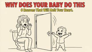 Why Does Your Baby Follow You to the Bathroom – 6 Reasons That Will Melt Your Heart