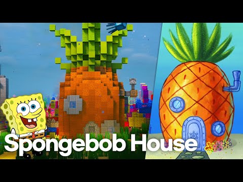 Minecraft Build Tutorial :: Spongebob House 🧽