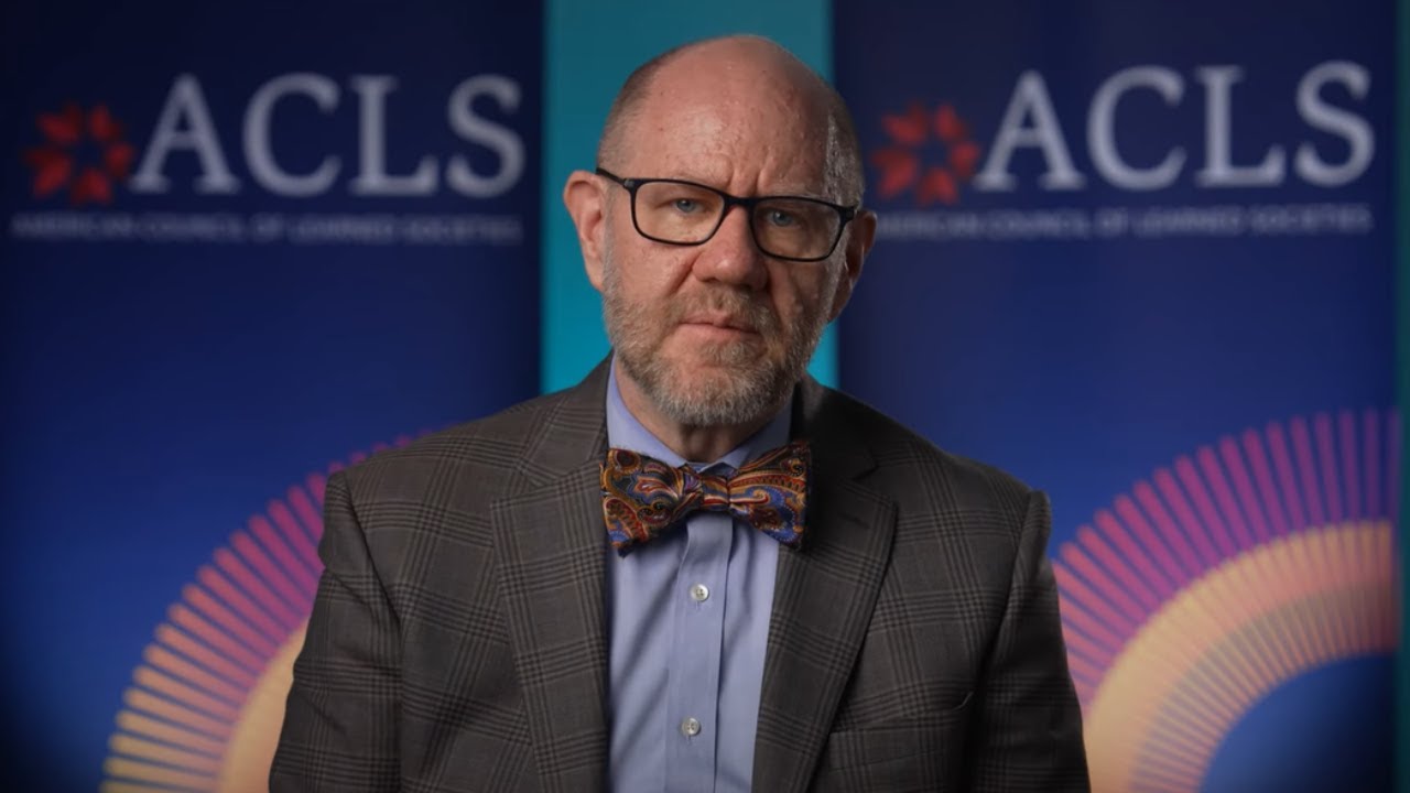 ACLS Community Perspectives: J. Andrew Brown