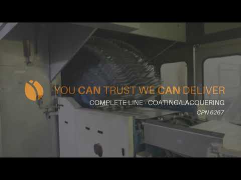 Vidéo - LTG ligne de vernissage avec four tunnel de 36 mètres et KBA ECO-TNV incinérateur