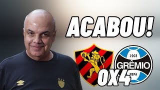 ACABOU! SPORT ENCERRA PARTICIPAÇÃO NO BRASILEIRÃO 2025 PERDENDO PARA O GRÊMIO DE GOLEADA!