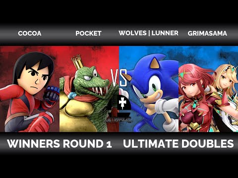 MetroSmash #8: Ultimate Doubles Winners R1 – Cocoa + Pocket vs Wolves | Lunner + GrimaSama
