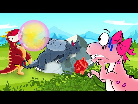 The Flash T-Rex With The Fart Balls | GTK - Dinotoons