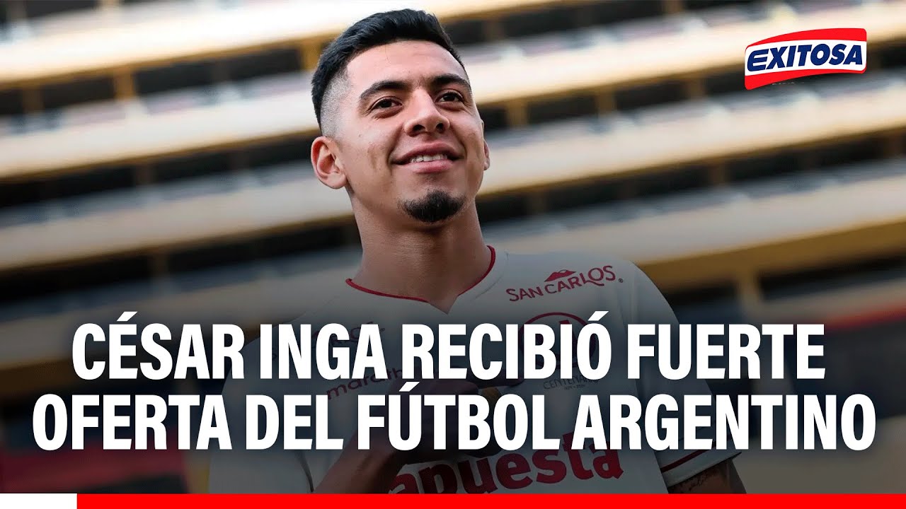 🔴🔵 César Inga recibió una PRIMERA OFERTA de club argentino, señala su representante: "No se cayó"