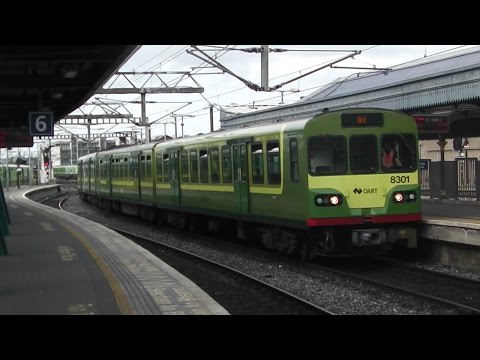 IE Dart Class 8100+8300 @ Connolly 27-06-2016