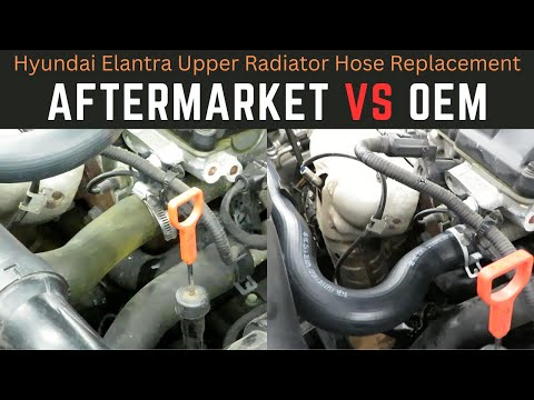 DIY: Upper Radiator Hose Replacement 2007-2010 Hyundai Elantra