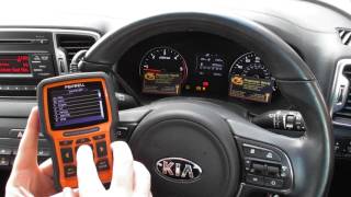 Kia ABS Traction Warning Light Diagnose & Reset NT510