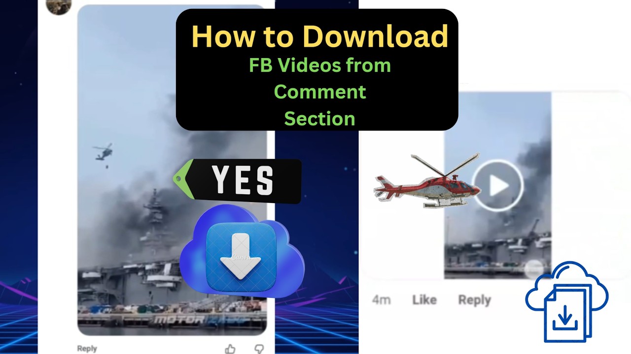 How to Download Videos on FB Comment Section