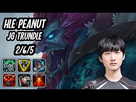 HLE Peanut JG Trundle SoloQ Replays 20250927