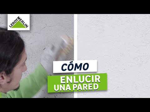 Cómo enlucir una pared | LEROY MERLIN