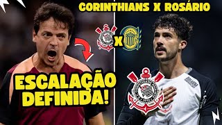 ESCALAÇÃO DO CORINTHIANS CONTRA O ROSÁRIO CENTRAL! QUEM JOGA? MEMPHIS VOLTA? E O YURI ALBERTO?