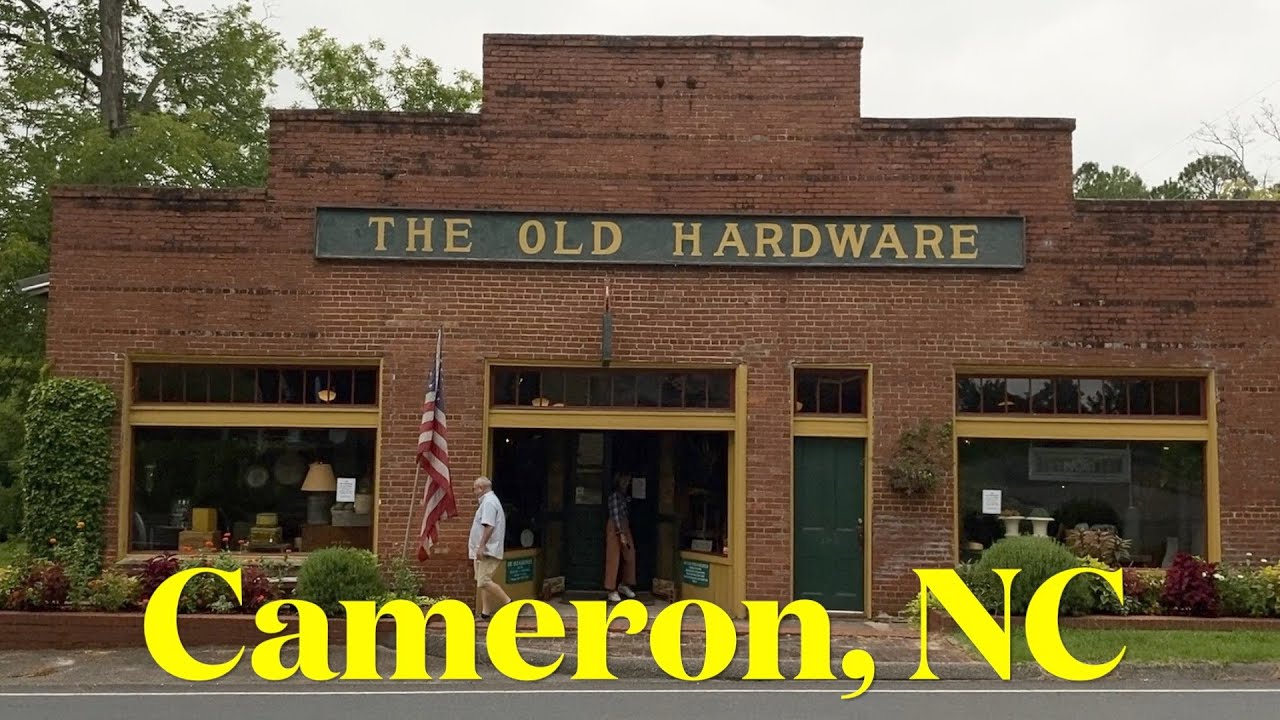 Would you visit or move to Cameron, NC? | Town Center Walk Through