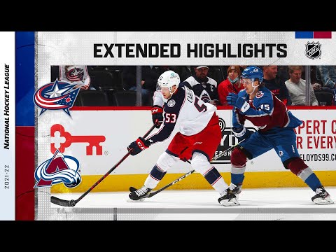 Columbus Blue Jackets vs Colorado Avalanche Nov 3, 2021 HIGHLIGHTS