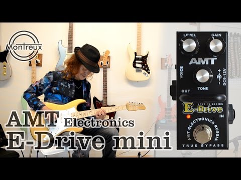 AMT Electronics  E-Drive Jfet Fx Series Mini Effects Pedal Emulates Engl image 4