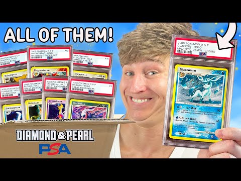 I Graded All Of My Diamond & Pearl Pokemon Cards!