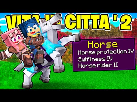 POTENZIO L'ARMATURA DI GARIBALDI NELLA VITA IN CITTÀ 2! - MINECRAFT Ep.51