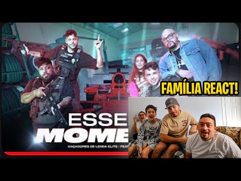 REACT DA MÚSICA CAÇADORES DE LENDA ELITE - ESSE É O MOMENTO feat. Renato Garcia, Mr. Pezão