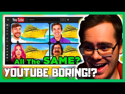 DID YOUTUBE FALL OFF?!? | Game Theory: Why YouTube Feels Boring REACTION