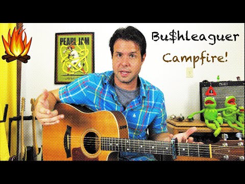 Guitar Lesson: How To Play Bu$hleaguer by Pearl Jam - Campfire Edition!
