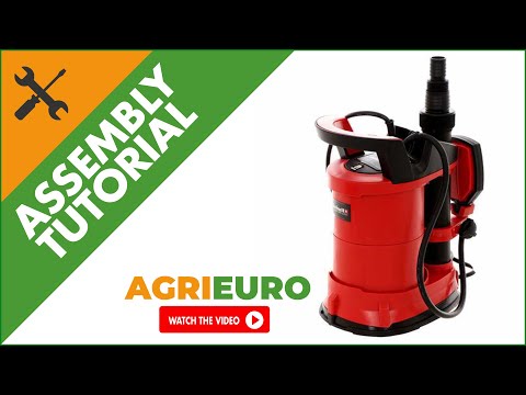 Einhell GE-SP 4390 LL ECO submersible electric water pump for clear water - Assembly tutorial