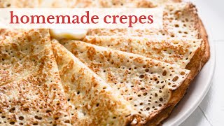 how to make lacy crepes and 4 ways to fold them for an impressive presentation
