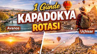 1 GÜNDE KAPADOKYA EN GÜZEL ROTA | REHBERLİK EDECEĞİZ 