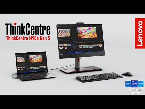 Lenovo AIO ThinkCentre M90a Gen5 i5-13400 16GB 256GB Intel UHD 730 No OS Black