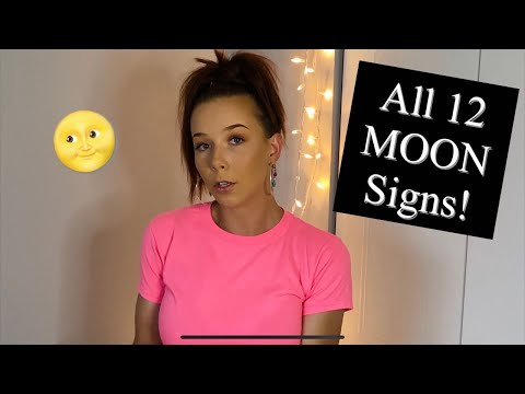 What Your MOON Sign Reveals About You 🌙🔮 All 12 Signs Explained