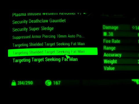 Fallout 4, but every weapon is randomised
