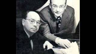 Aloys and Alfons Kontarsky play Milhaud Scaramouche