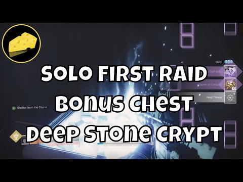 Easy Solo First Bonus Chest - Deep Stone Crypt Raid Loot - All Classes