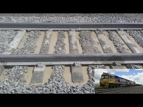 7XM4 Steel Train & A Mudhole At Gheringhap (3/1/2021) - PoathTV Australian Railways